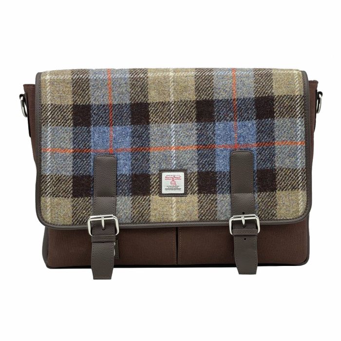 Harris Tweed Messenger Bag